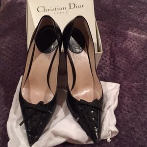 Women's Christian Dior addicted lace up shoes Sz 7